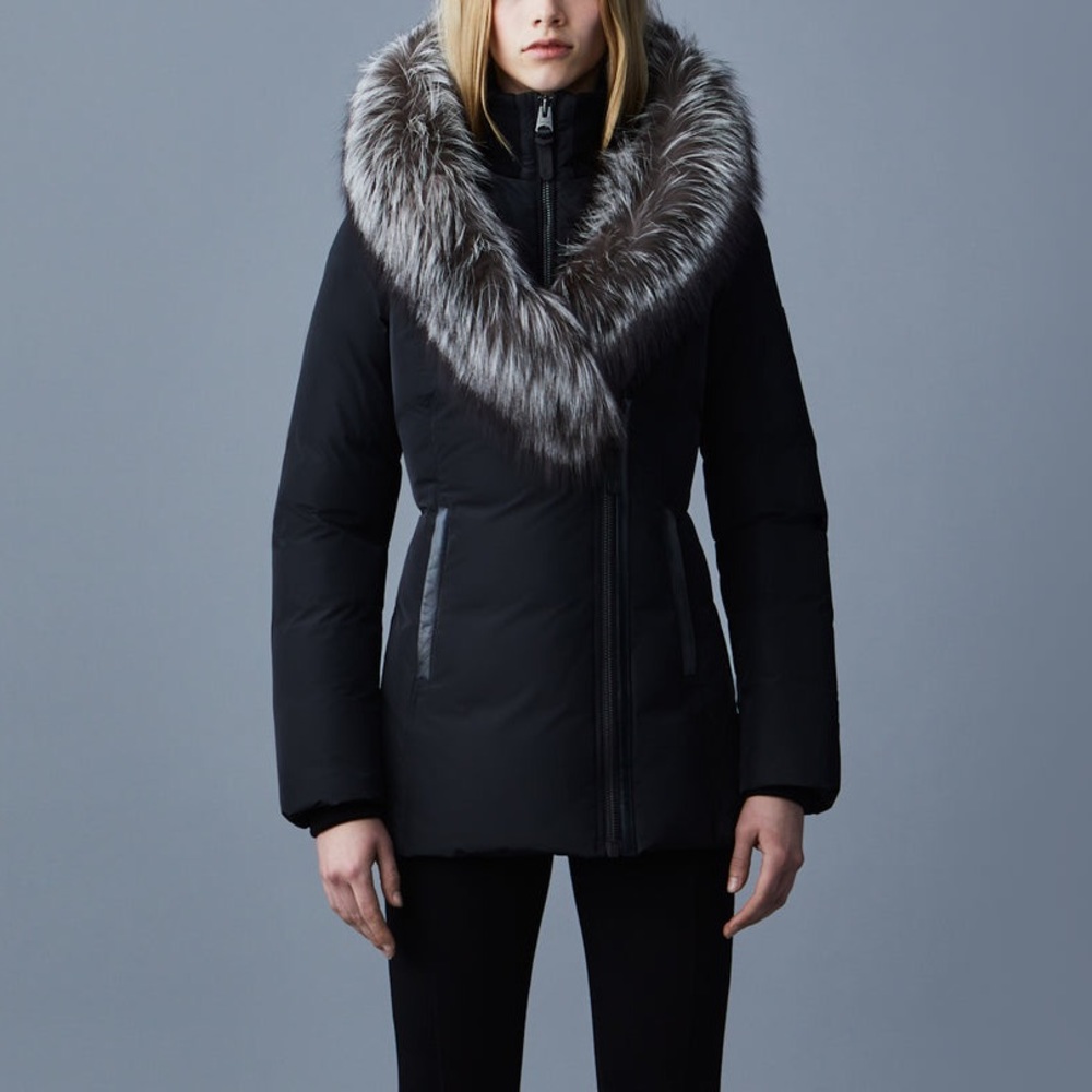 MACKAGE ADALI-X BLACK M - BRAND NEW LADIES DOWN COAT - Picture 2 of 9